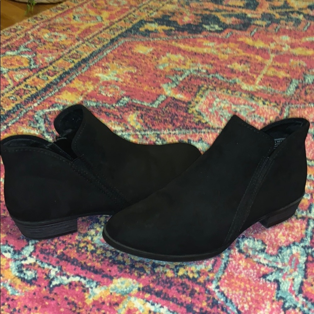 Black booties